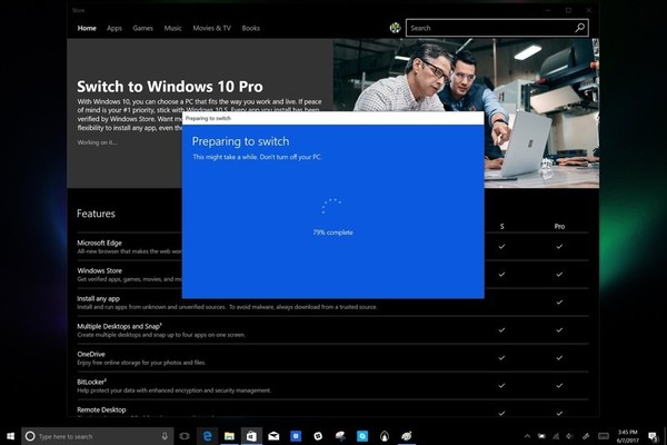 微軟將允許Windows 10 S用戶免費(fèi)升級(jí)Windows 10家庭版