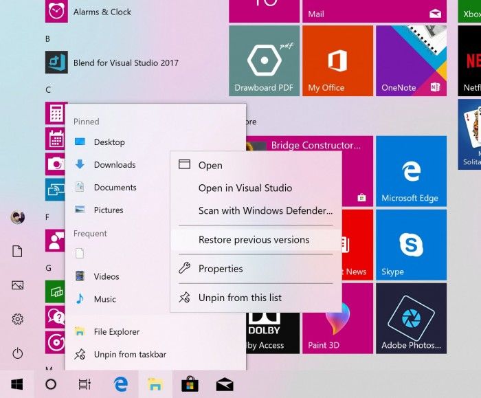 Windows 10 19H1亮色主題淺析和圖賞