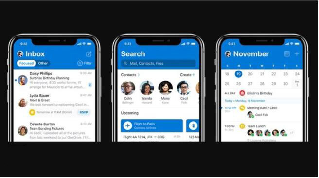 微軟Outlook iOS版更新：全新UI設(shè)計(jì)，體驗(yàn)大提升