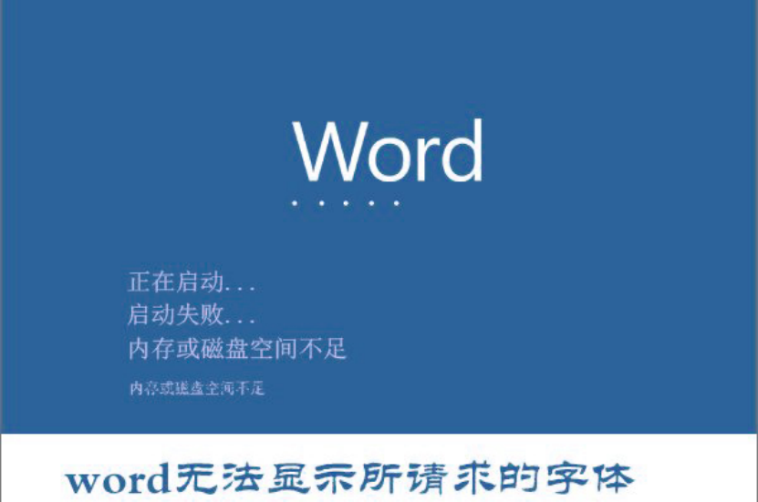 win10電腦打開(kāi)word文檔顯示“Word無(wú)法顯示所請(qǐng)求的字體”怎么解決